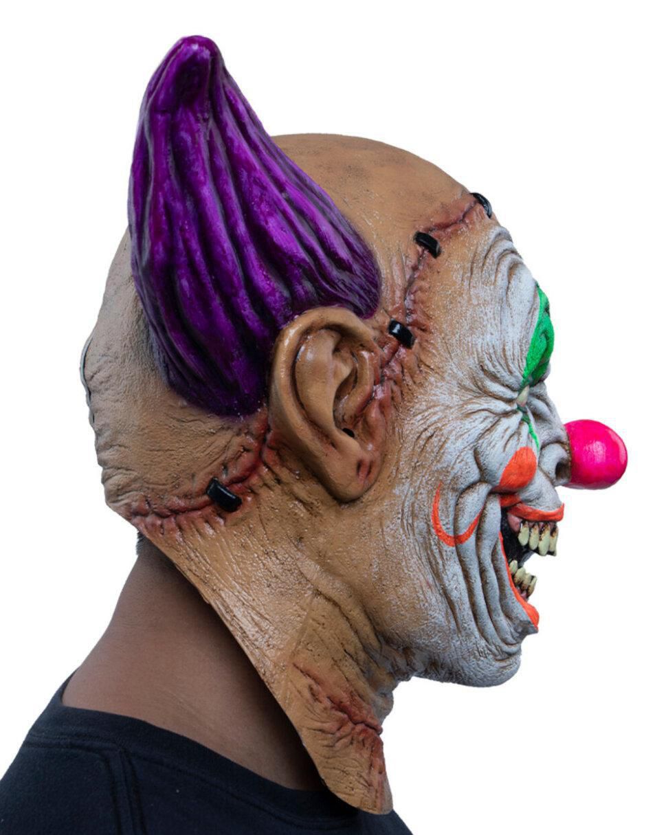 Máscara para disfraz de psycho neón clown 2
