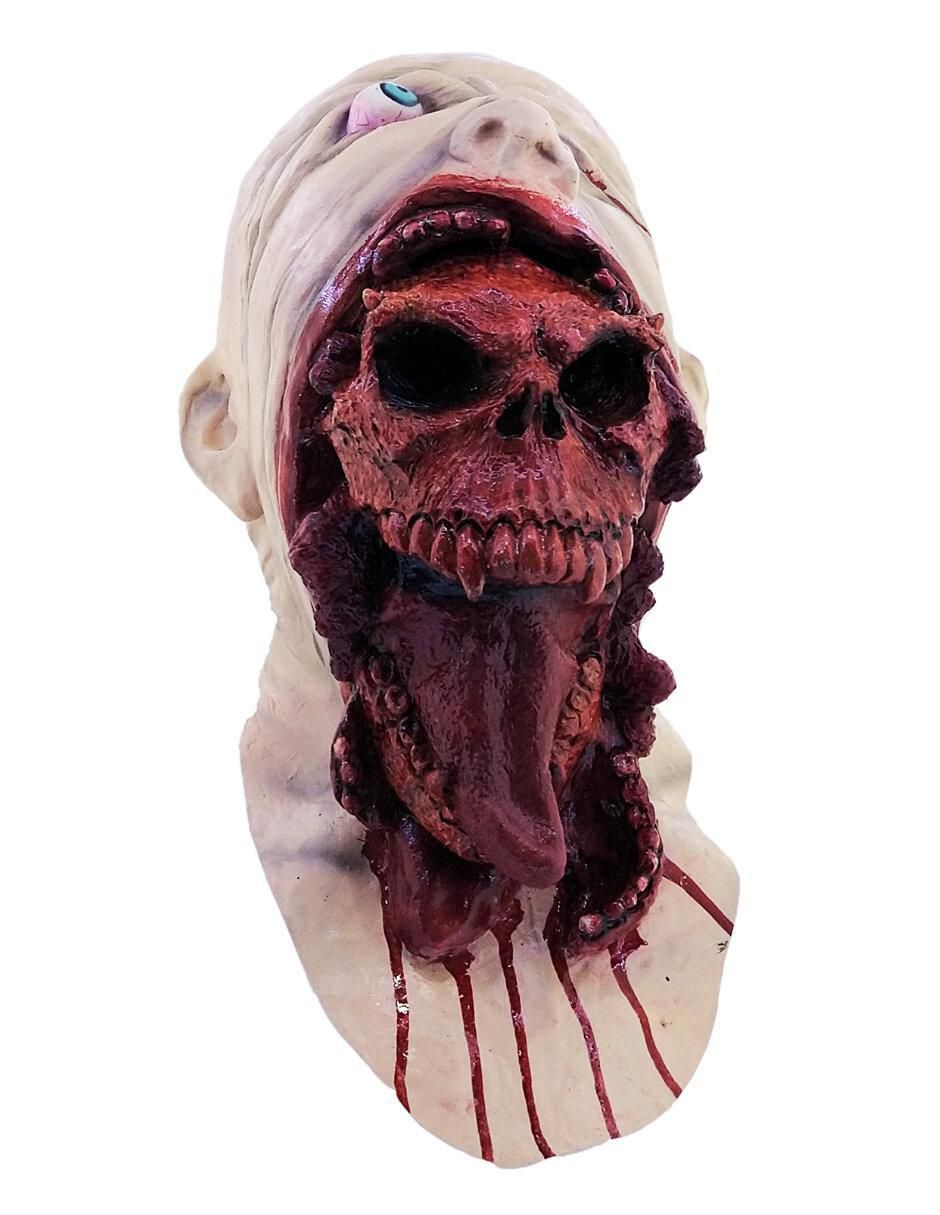 Máscara para disfraz de blurp charlie skull 2