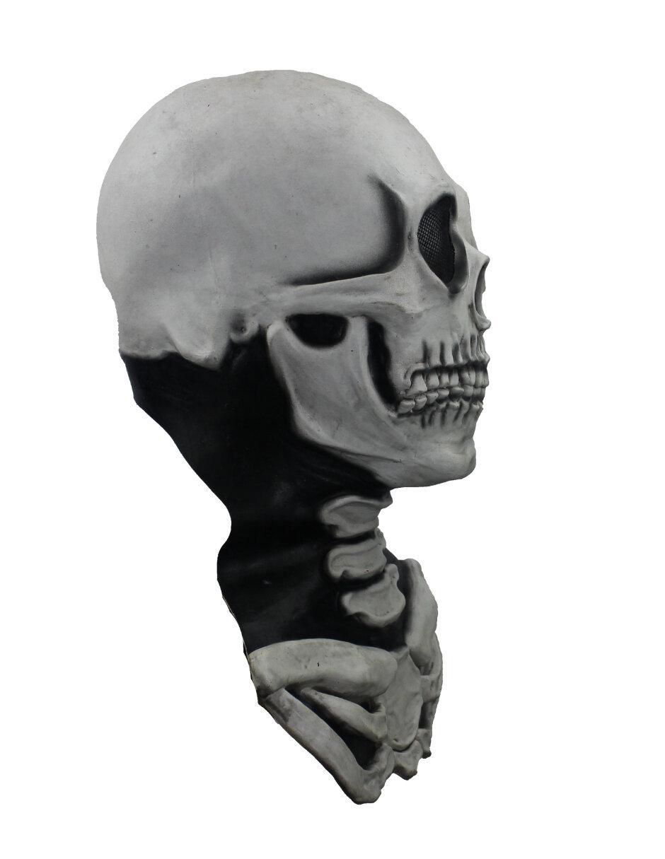 Máscara para disfraz de Calavera Blanca Skull