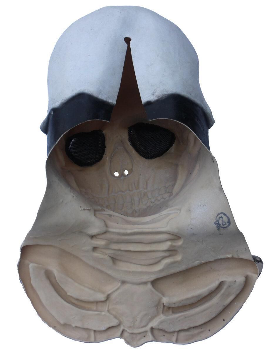 Máscara para disfraz de Calavera Blanca Skull