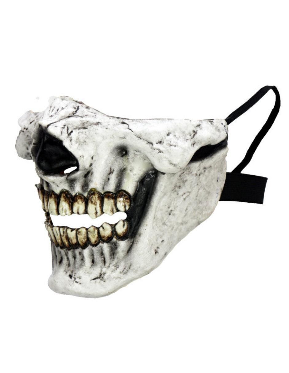 Máscara para disfraz de bozal calavera 2