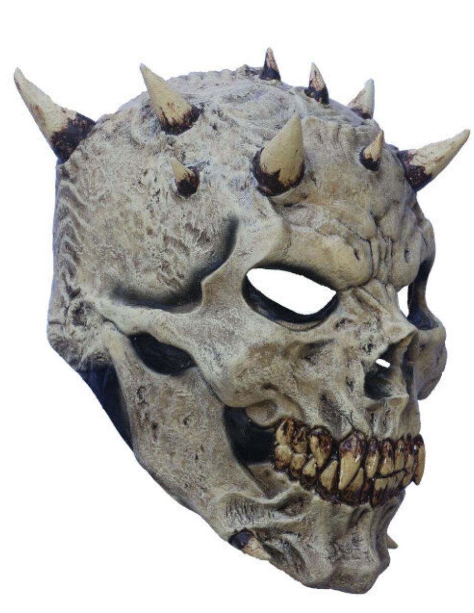 Máscara para disfraz de cráneo con picos skull