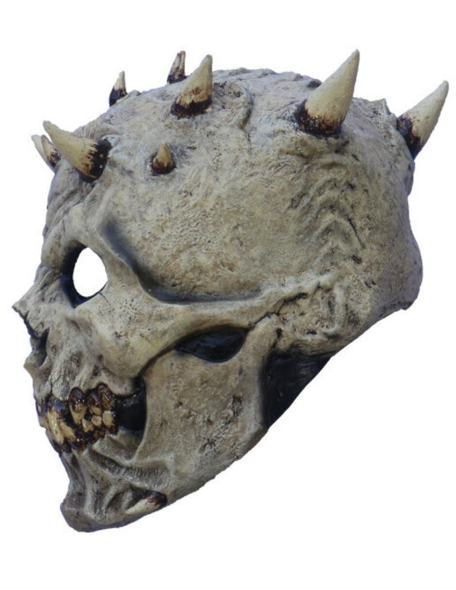 Máscara para disfraz de cráneo con picos skull