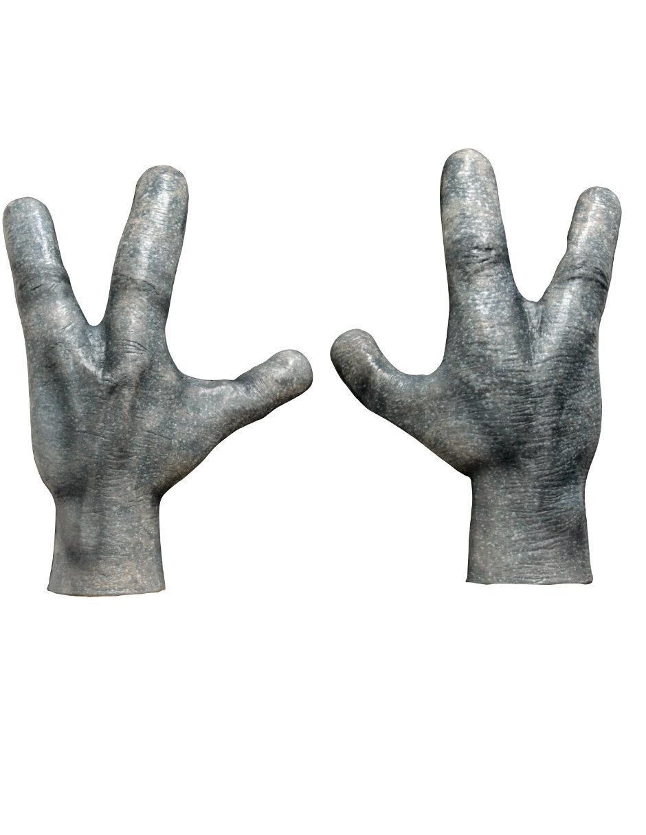 Guantes para disfraz de manos alienígenas Aliens