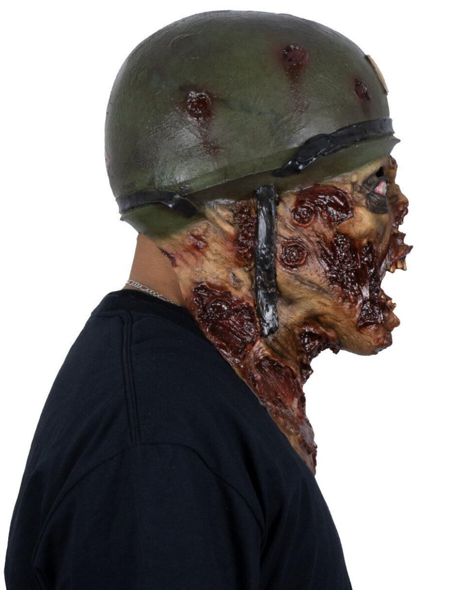 Máscara para disfraz de capitán zombie 2