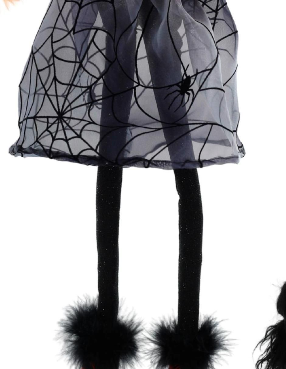 Figura decorativa de Halloween con forma de bruja