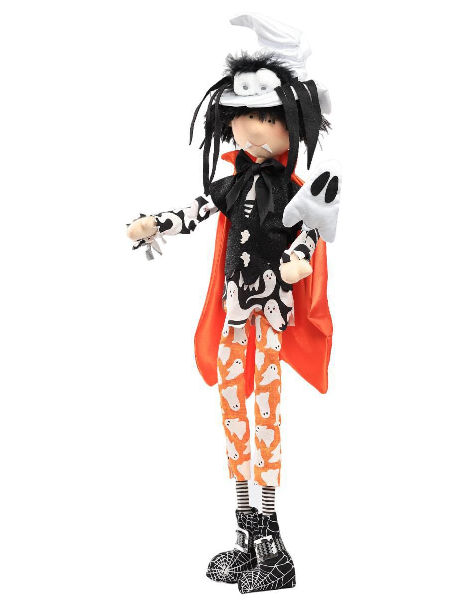 Figura decorativa de Halloween con forma de vampiro