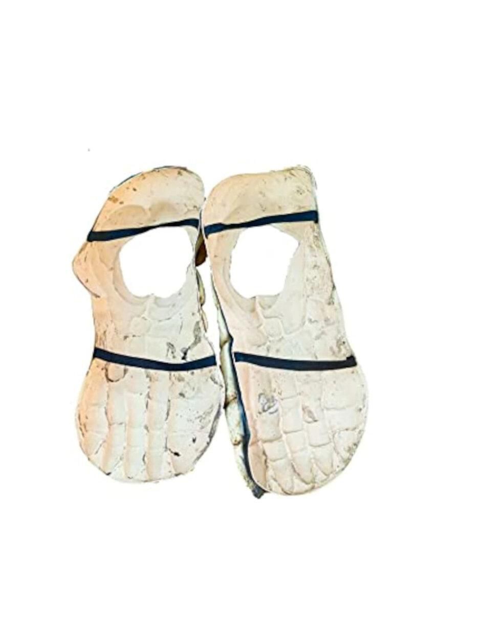 Cubre zapatos para disfraz de pies de esqueleto Skull