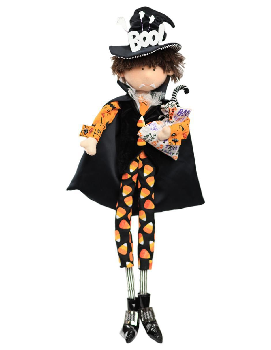 Figura decorativa de Halloween con forma de vampiro