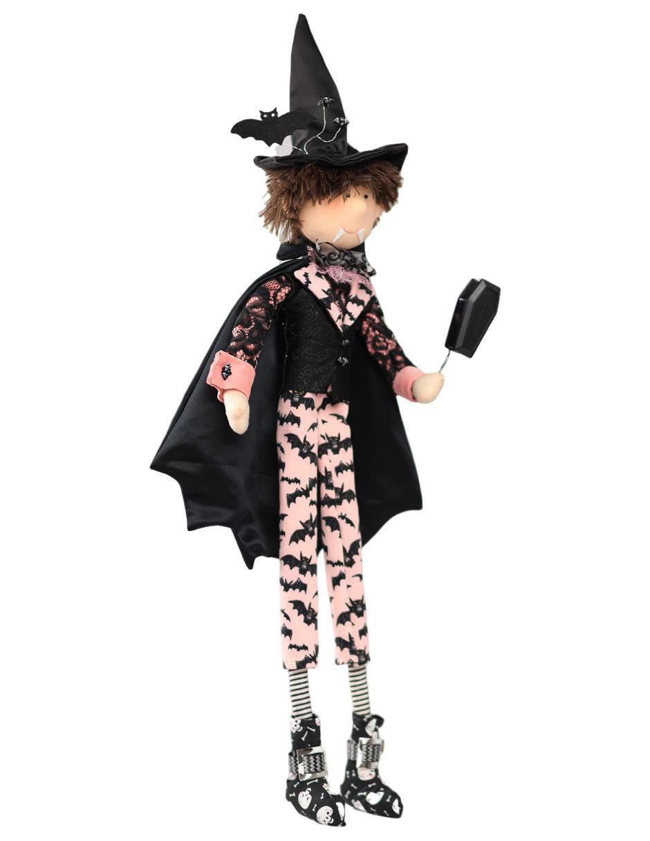 Figura decorativa de Halloween con forma de vampiro