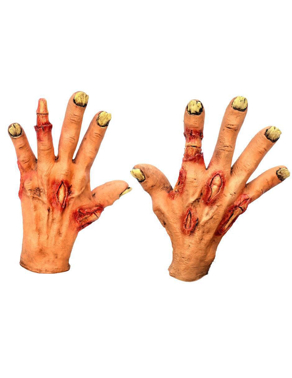 Guantes para disfraz de manos de zombie zombie Guantes para disfraz de manos de zombie zombie