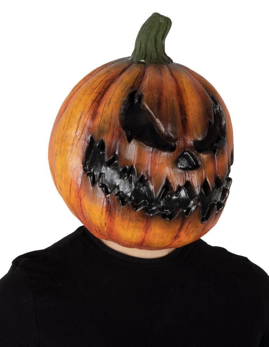 Máscara para disfraz de calabaza oscura Pumpkins 5