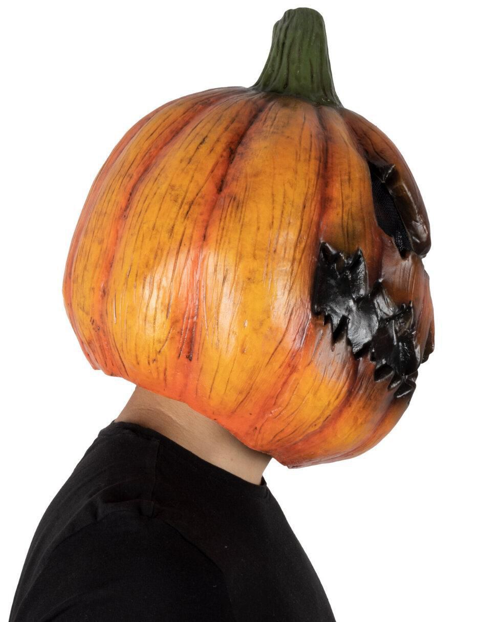 Máscara para disfraz de calabaza oscura Pumpkins