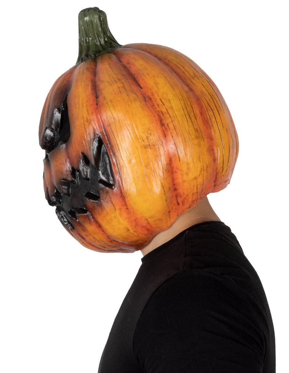 Máscara para disfraz de calabaza oscura Pumpkins