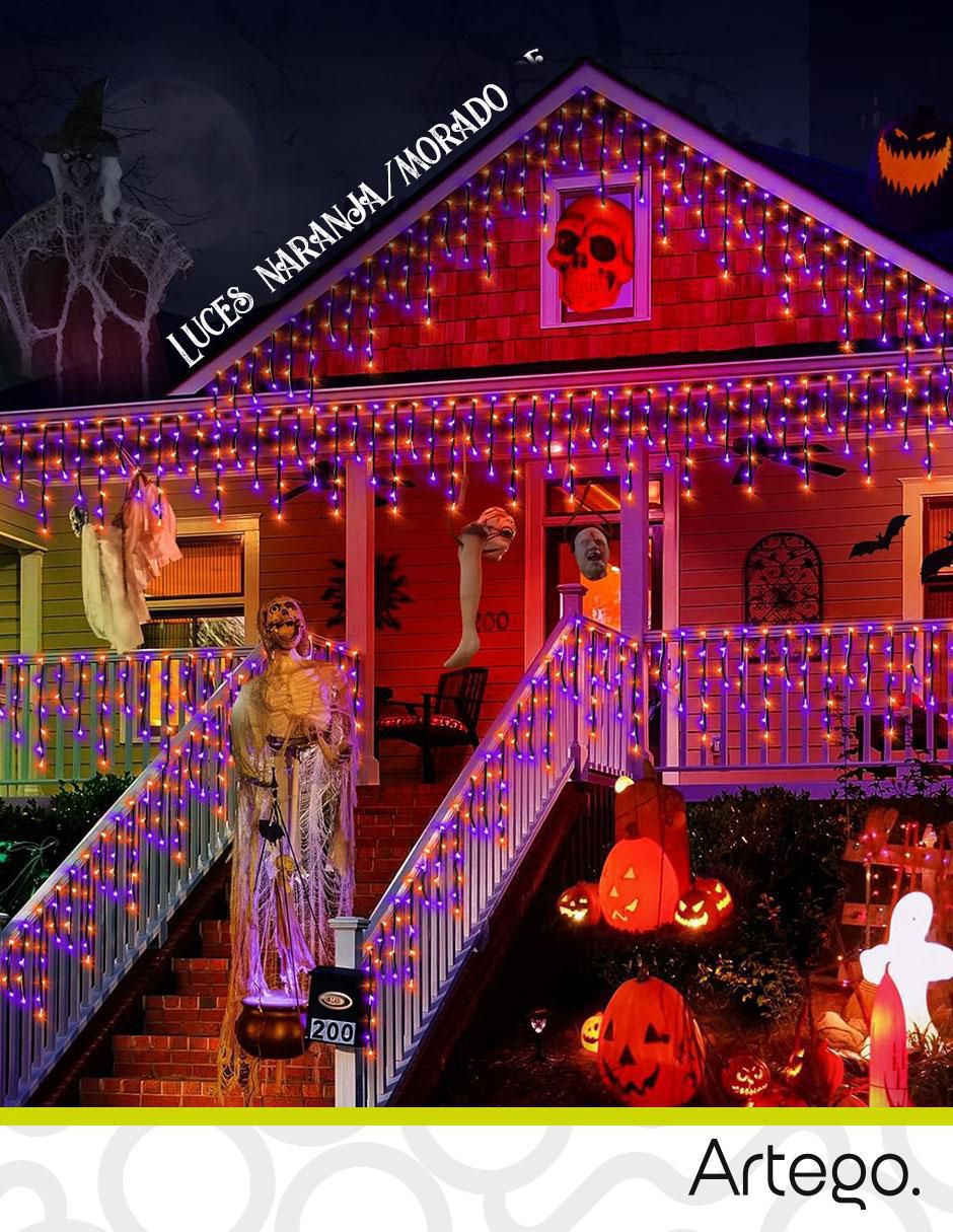 Serie funciones de led Halloween con 192 focos 4