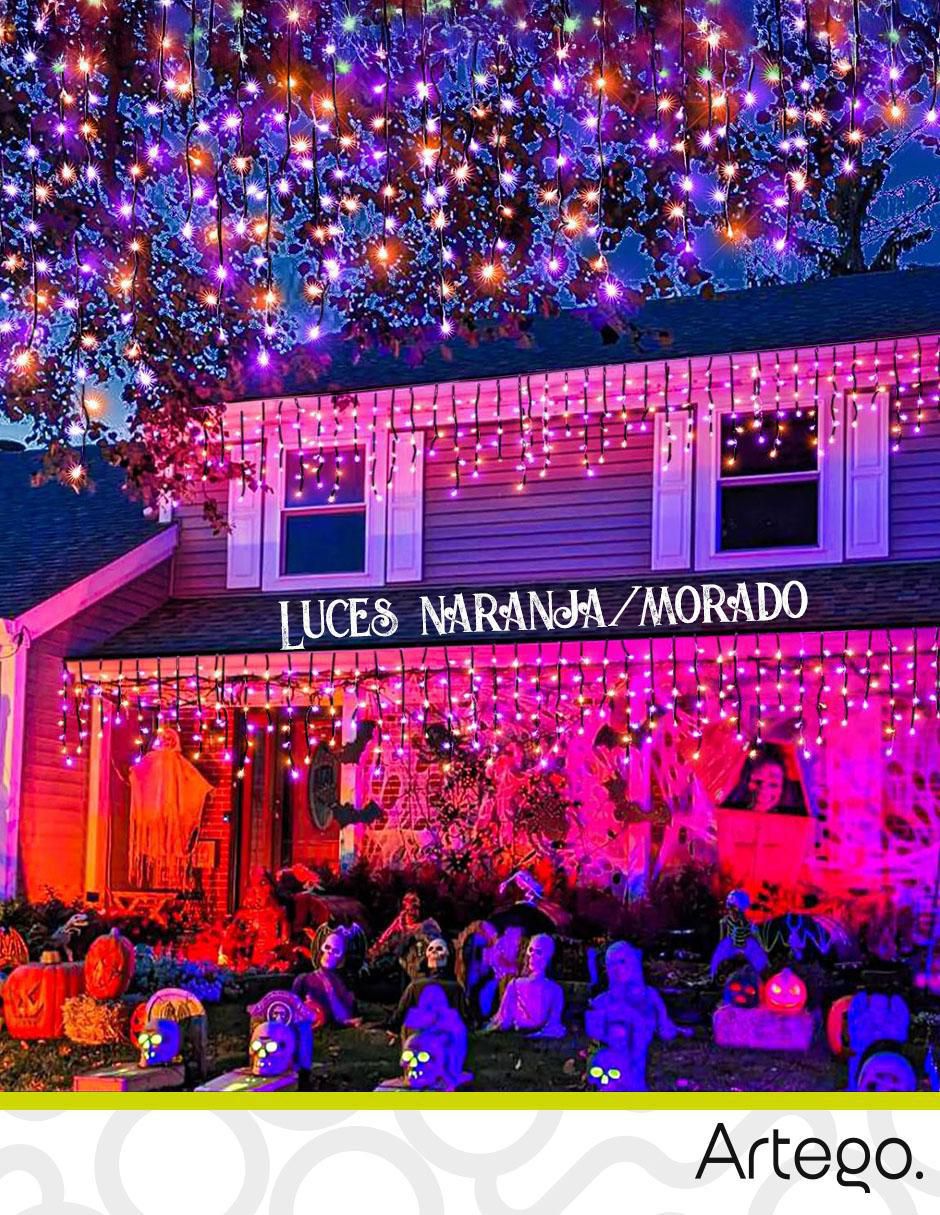 Serie funciones de led Halloween con 192 focos 5
