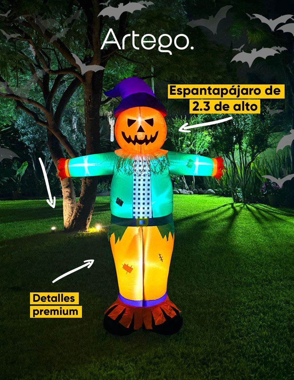 Inflable decorativo forma de espantapájaros 5