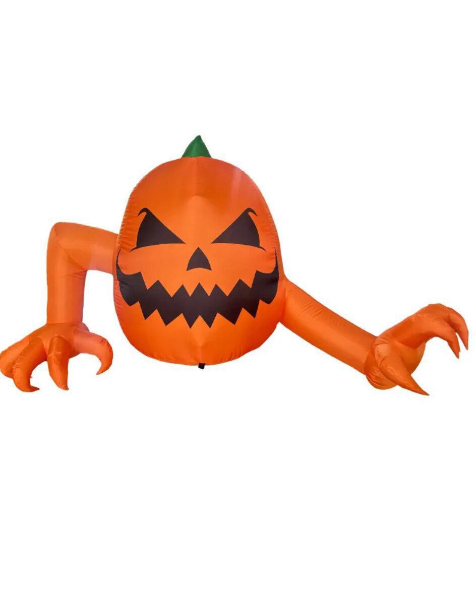 Inflable decorativo de halloween forma de calabaza Inflable decorativo de halloween forma de calabaza