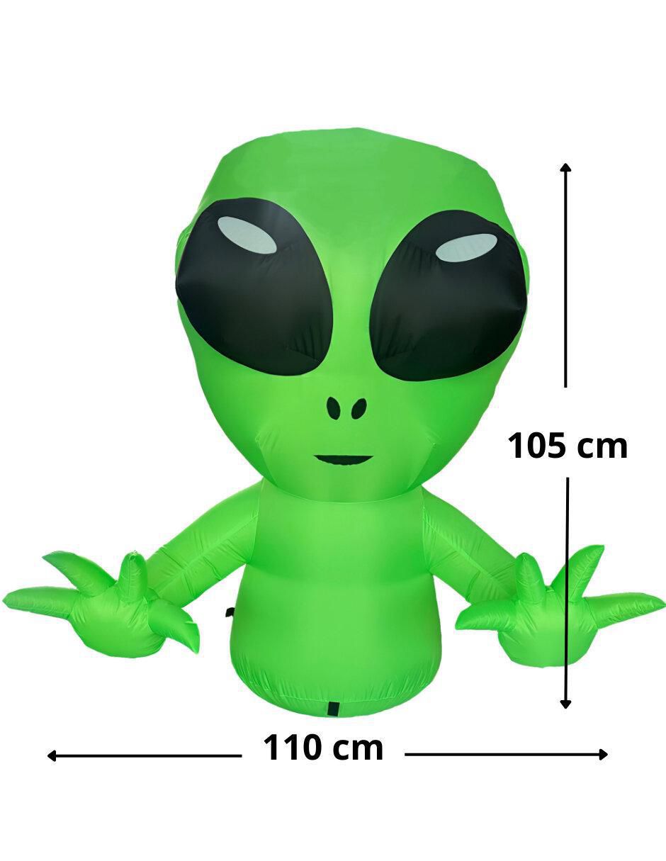 Inflable decorativo forma de monstruo