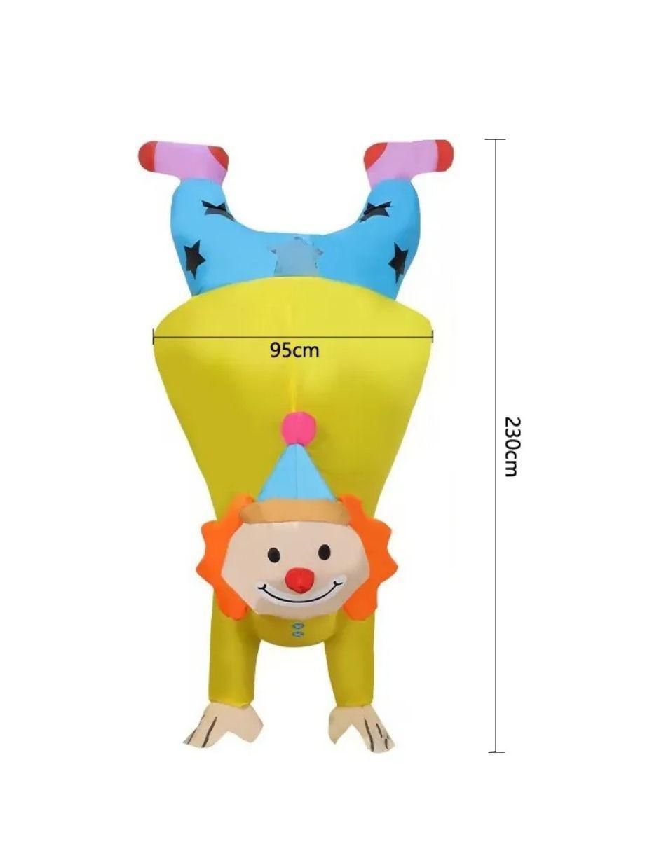 Disfraz Güish de payaso unisex