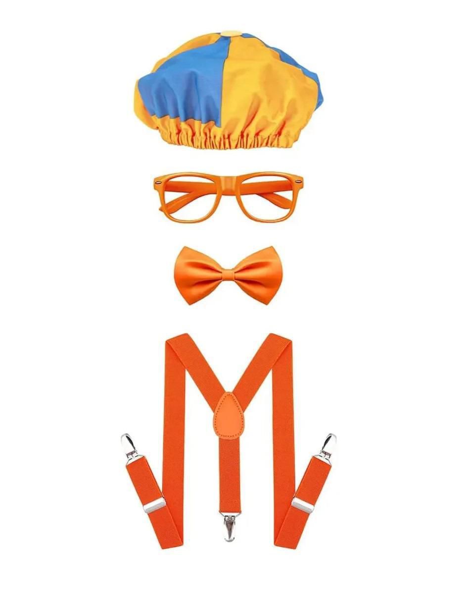 Set de accesorios para disfraz de blippi Set de accesorios para disfraz de blippi