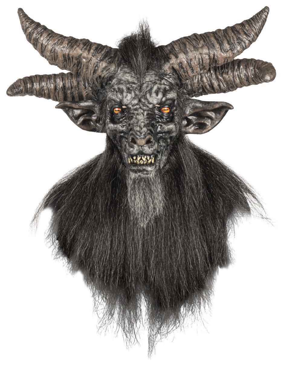 Máscara para disfraz de Cabra maldita de demonio Devils