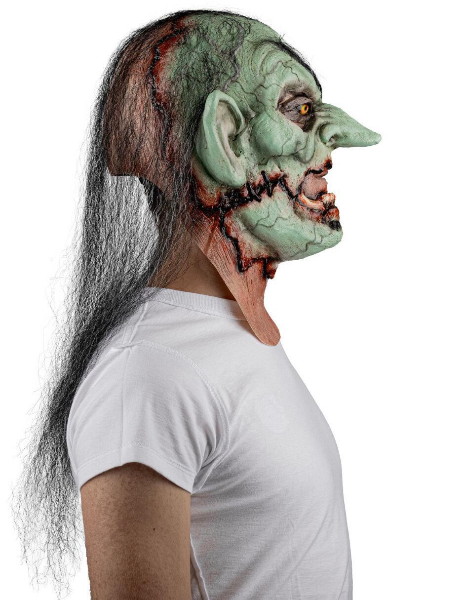 Máscara para disfraz de Bruja agrietada Witches Ghoulish Productions