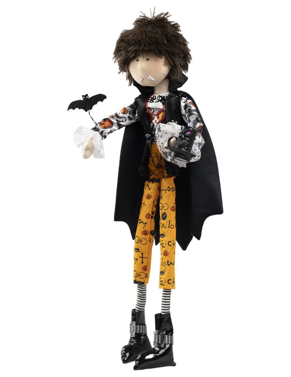 Figura decorativa de Halloween con forma de vampiro