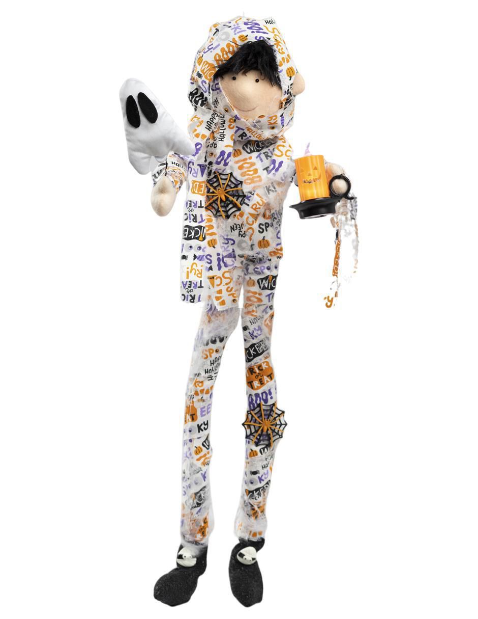 Figura decorativa de Halloween con forma de momia