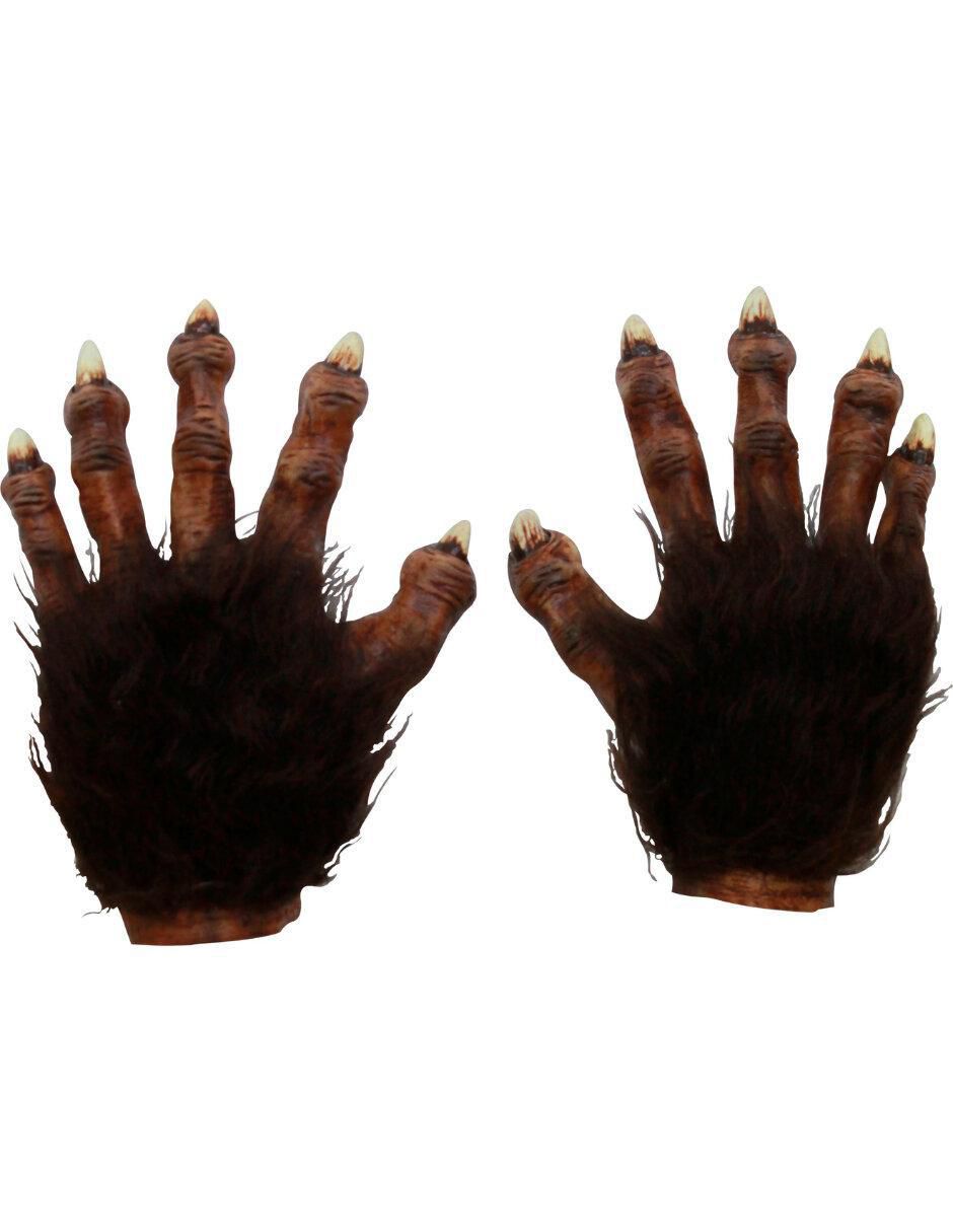 Guantes para disfraz de hombre lobo salvaje werewolves Guantes para disfraz de hombre lobo salvaje werewolves