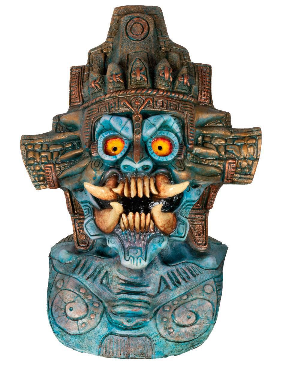 Máscara para disfraz de Dios Tlaloc Monstruo Mythological Monsters