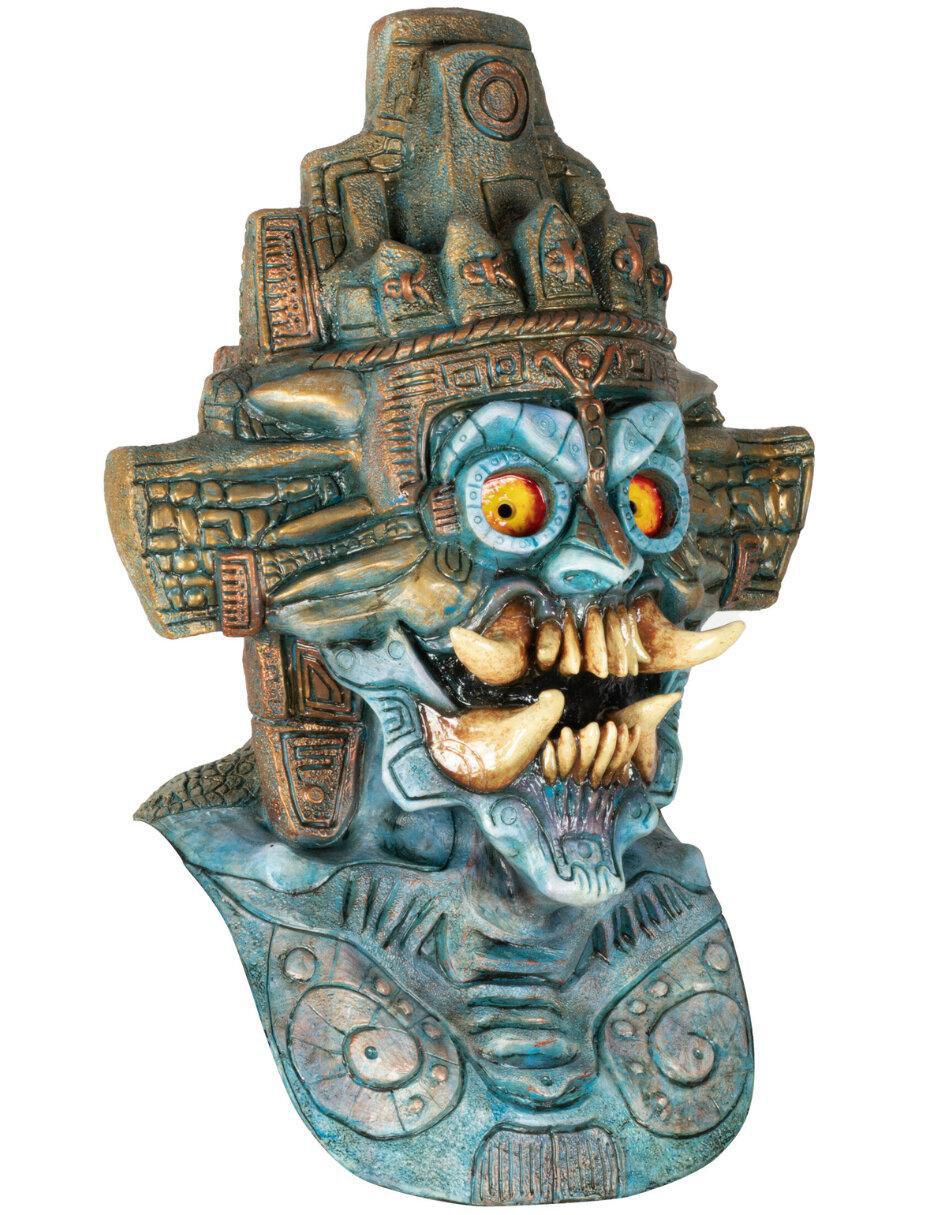 Máscara para disfraz de Dios Tlaloc Monstruo Mythological Monsters 7