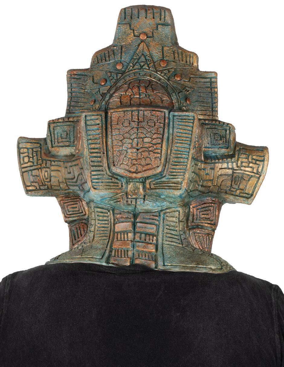 Máscara para disfraz de Dios Tlaloc Monstruo Mythological Monsters 8