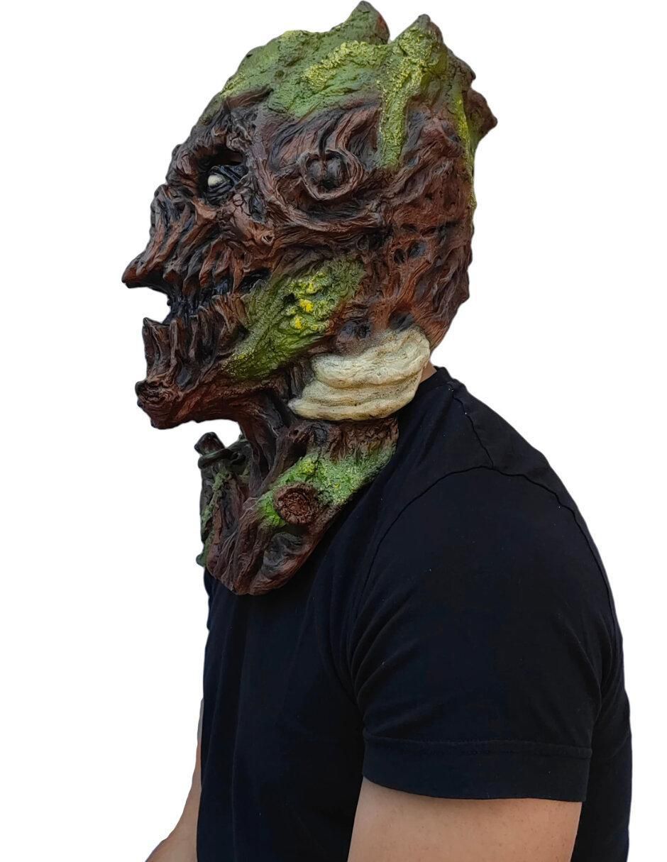 Máscara para disfraz de Monstruo de madera Mythological Monsters