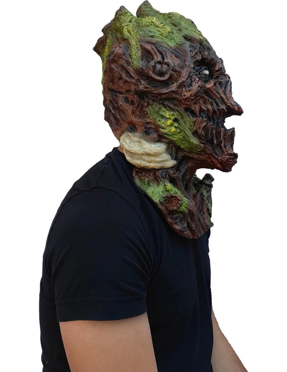 Máscara para disfraz de Monstruo de madera Mythological Monsters
