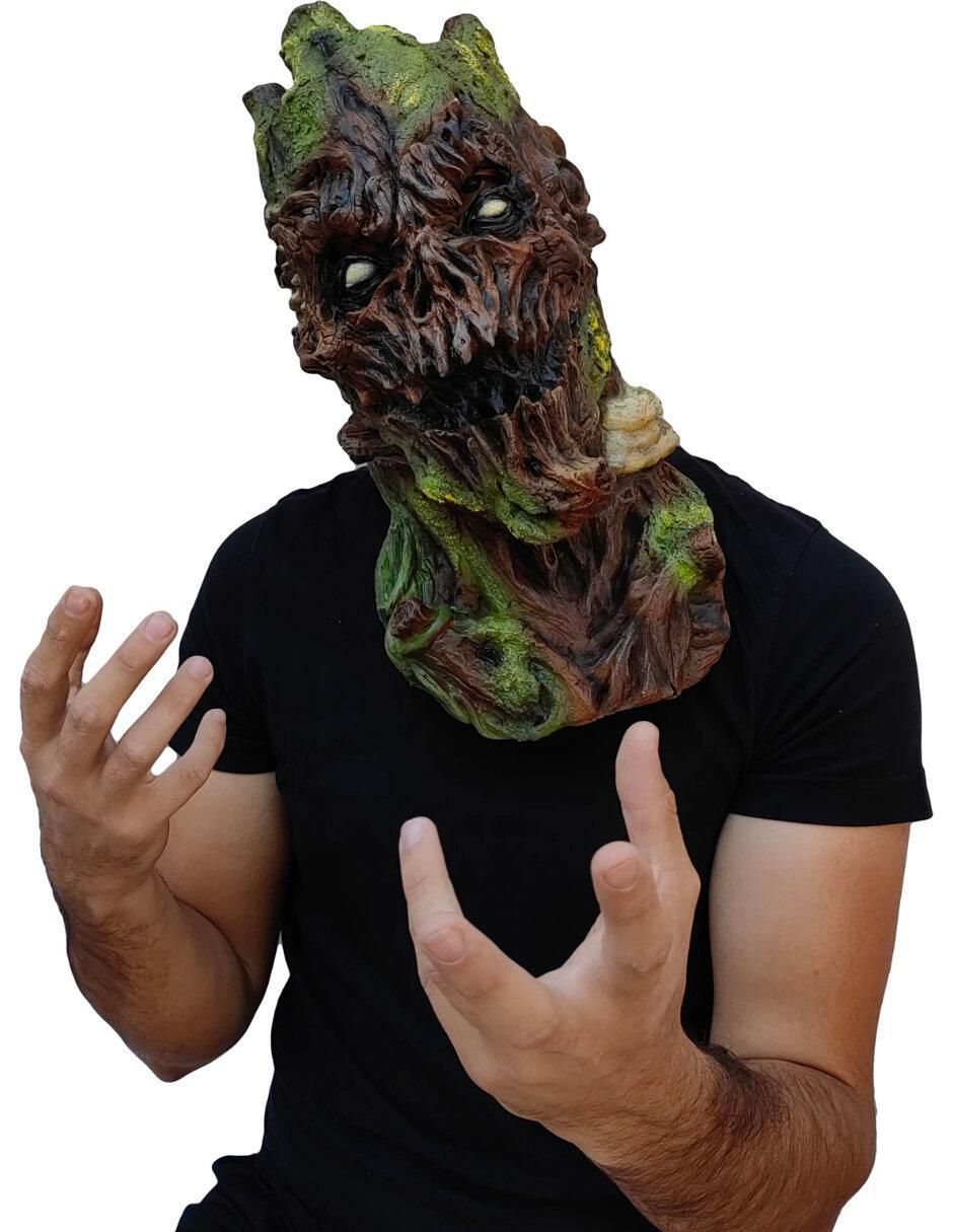 Máscara para disfraz de Monstruo de madera Mythological Monsters 6