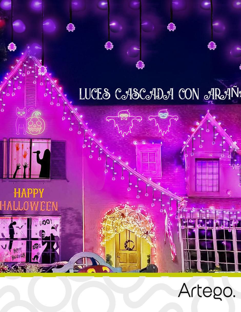 Serie funciones halloween con 90 focos 2