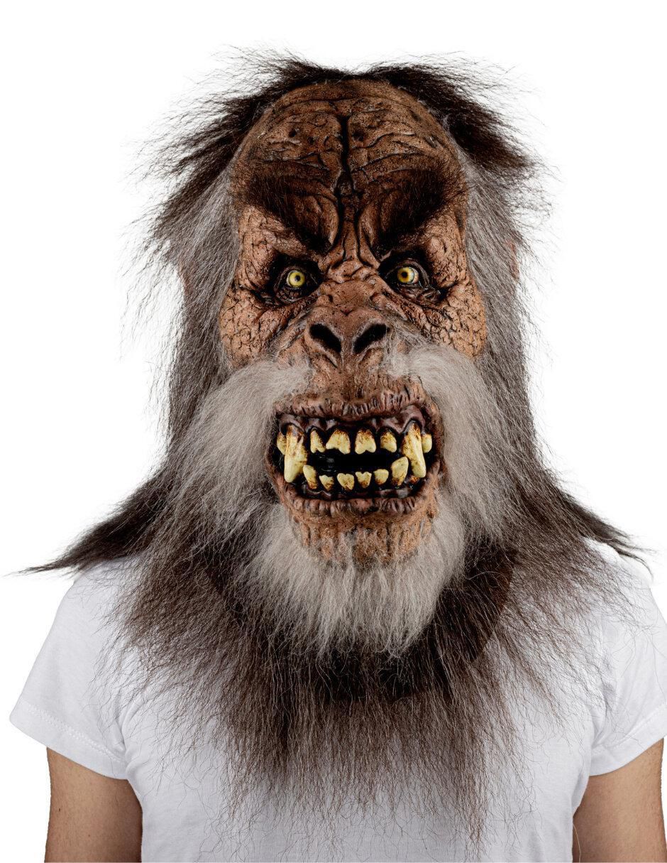 Máscara para disfraz de Pie Grande Sasquatch Mythological Monsters 6
