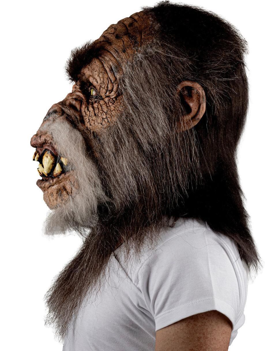 Máscara para disfraz de Pie Grande Sasquatch Mythological Monsters