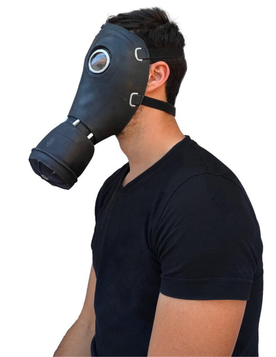 Máscara para disfraz de Máscara de gas Gas Mask & Steampunk