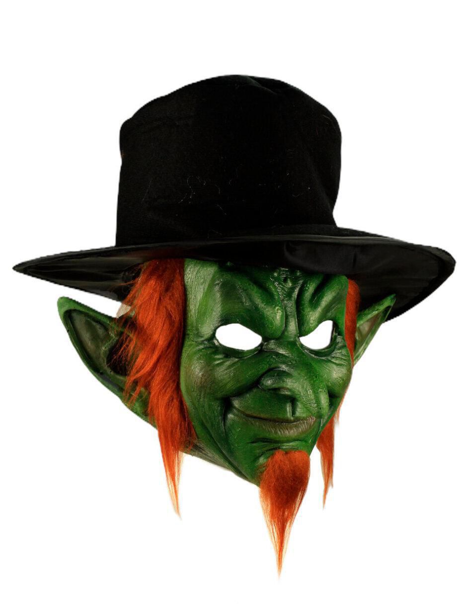 Máscara para disfraz de Duende goblin Loco Mythological Monsters