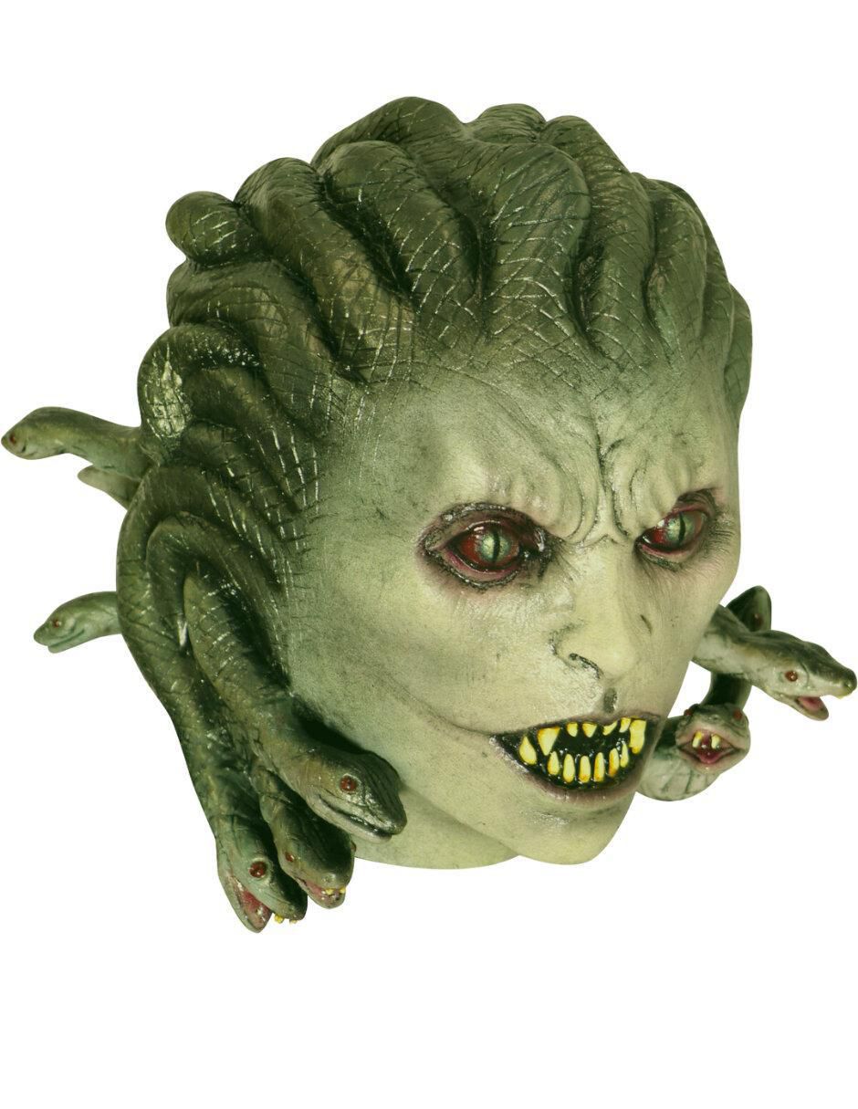 Máscara para disfraz de diosa griega medusa mythological monsters Máscara para disfraz de diosa griega medusa mythological monsters
