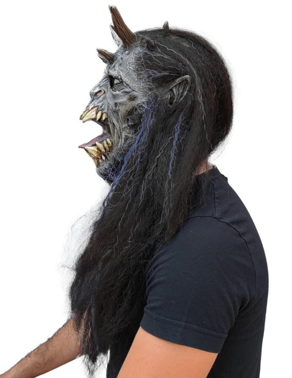 Máscara para disfraz de demonio yeti mythological monsters