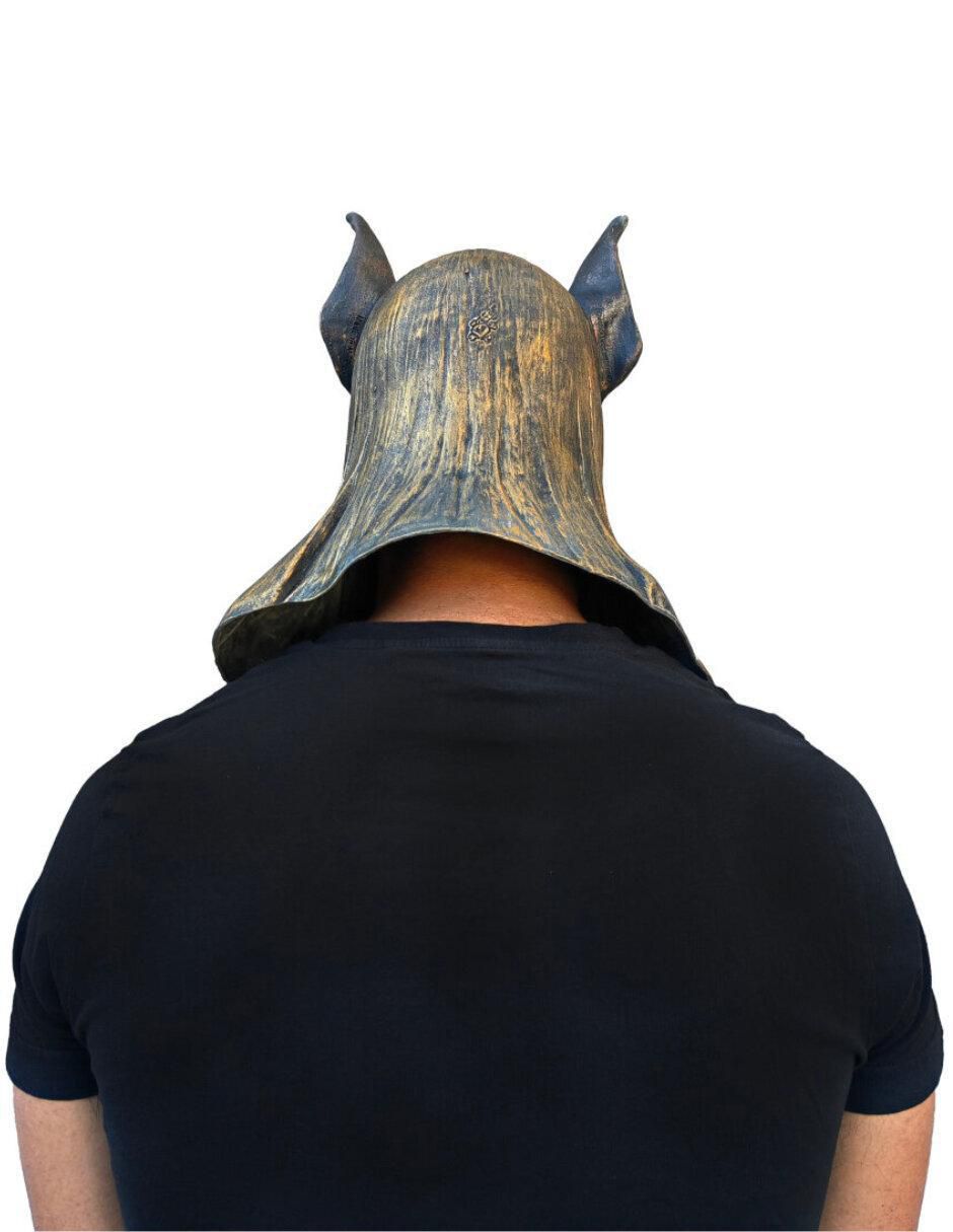 Máscara para disfraz de anubis dios de muerte mythological monsters