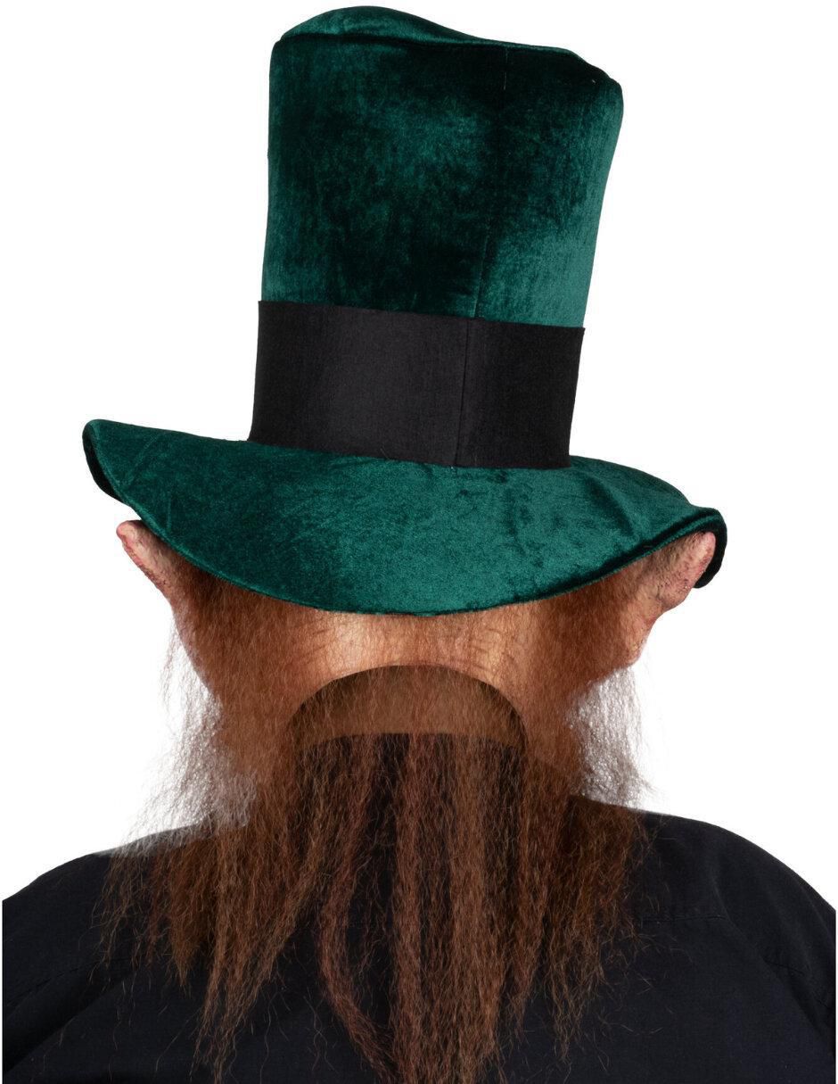 Máscara para disfraz de Leprechaun maligno Mythological Monsters