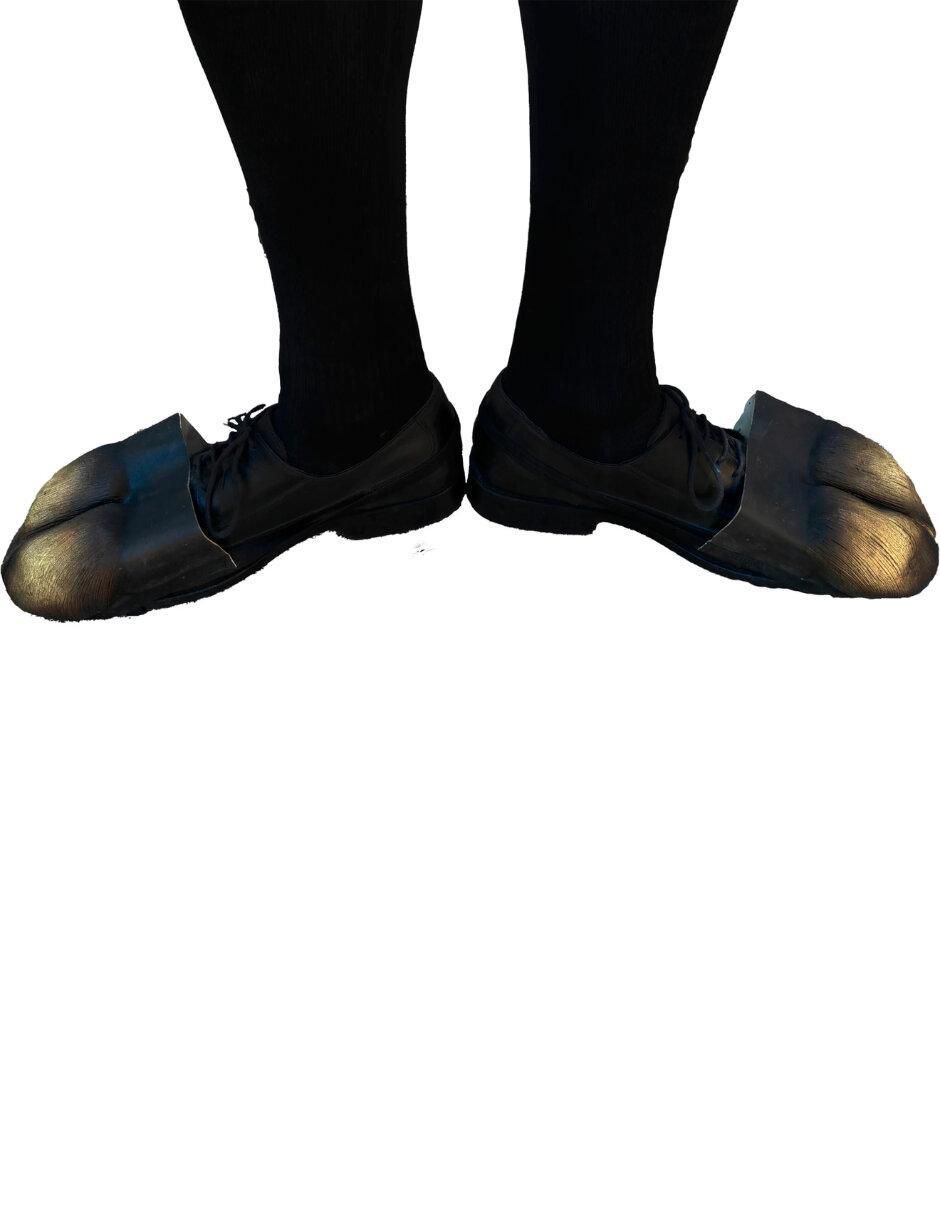 Cubre zapatos para disfraz de Pezuñas Demonio Cabrio Devils