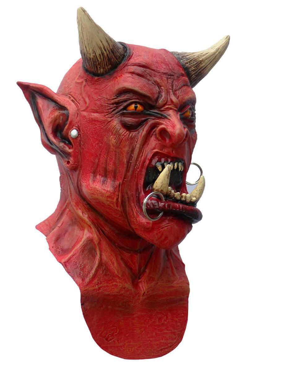 Máscara para disfraz de gran demonio mayor devils 2