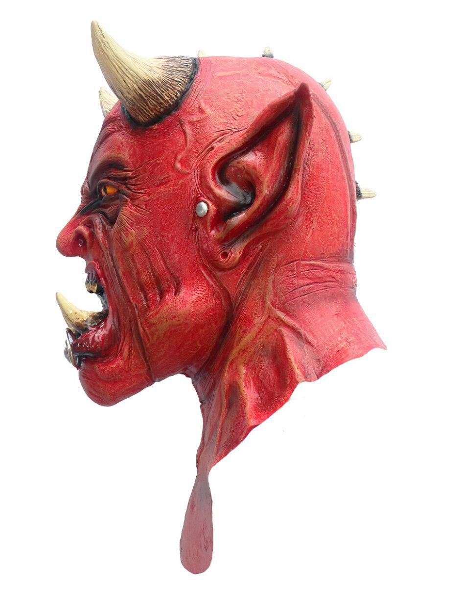 Máscara para disfraz de gran demonio mayor devils 5