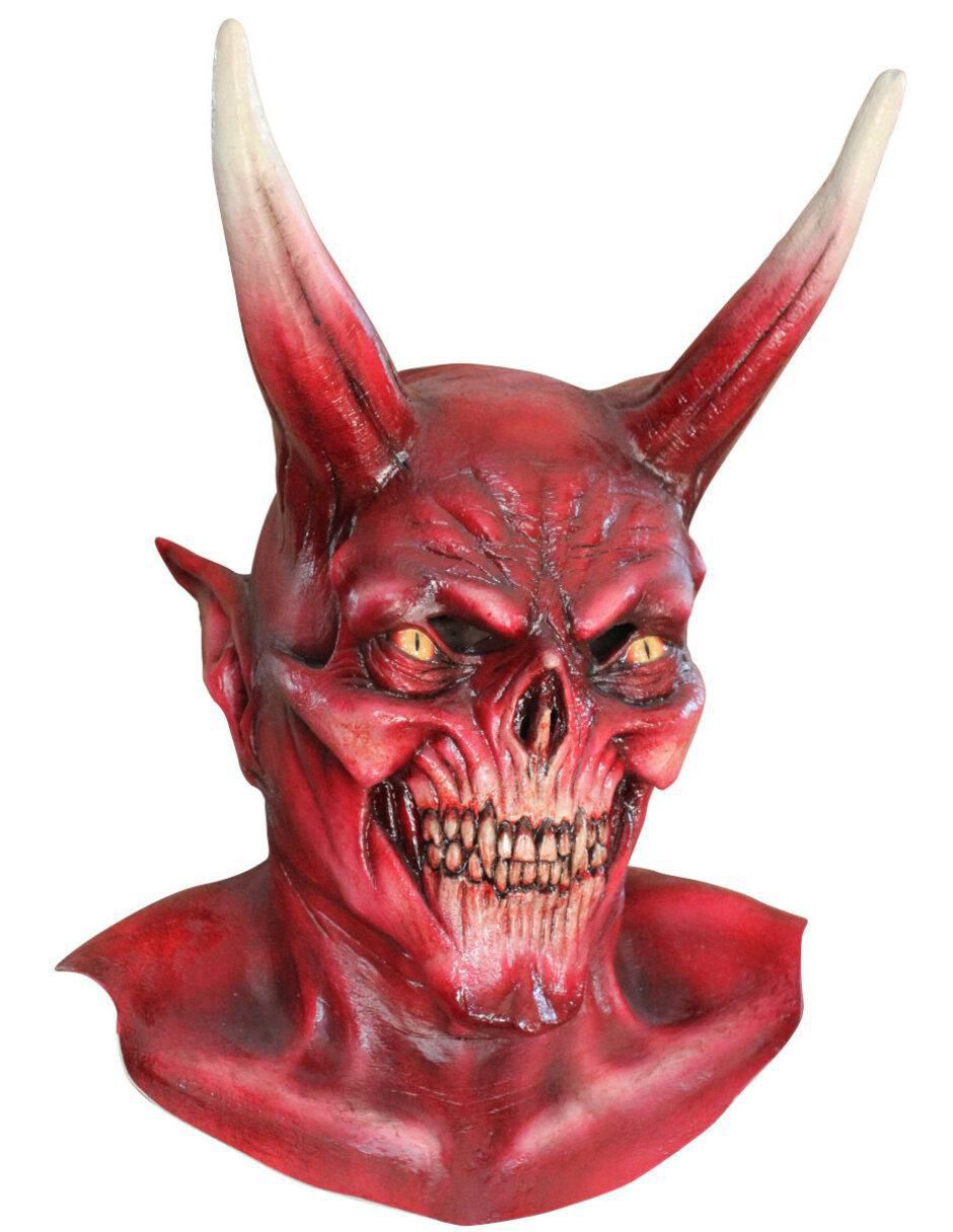 Máscara para disfraz de Mega Demonio Rojo Devils