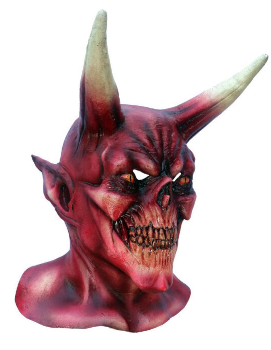 Máscara para disfraz de Mega Demonio Rojo Devils 5